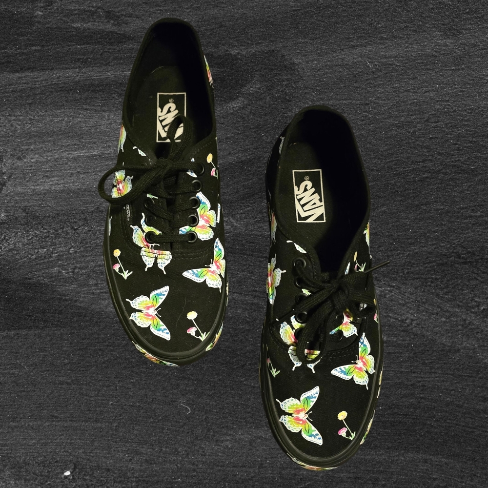 Vans Glow In The Dark Morphed Butterfly Shoes